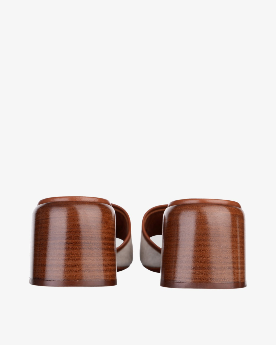SERGIO ROSSI Papuče B15340MFL432130/PL26 Sabot-55 NATURALE-CARAMEL — foto 3