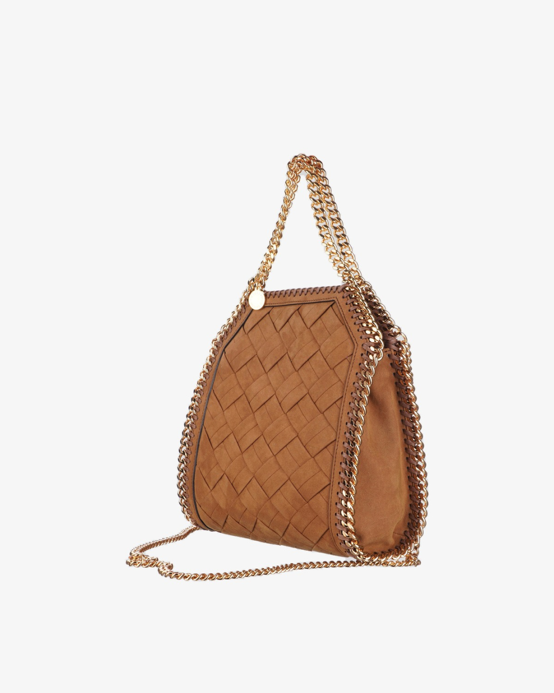 STELLA MCCARTNEY Torba 371223WP0690/PL26 Falabella Soft Clutch Padded Alter Mat brandy — foto 2