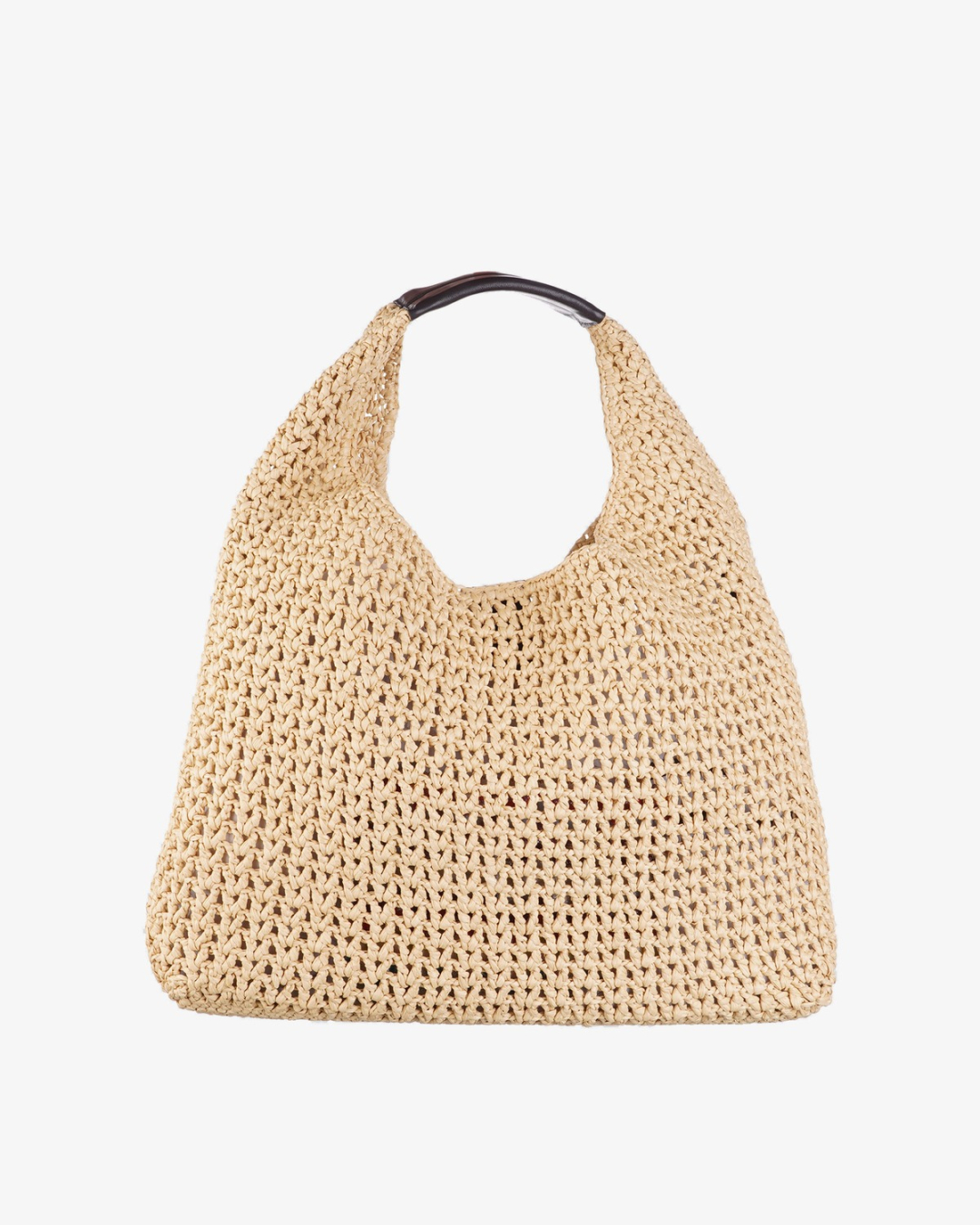 MISSONI Torba MI10060R_029/PL26  HOBO BAG LARGE) RAFFIA CROCHET HONEY / RASCHEL — glavna fotografija