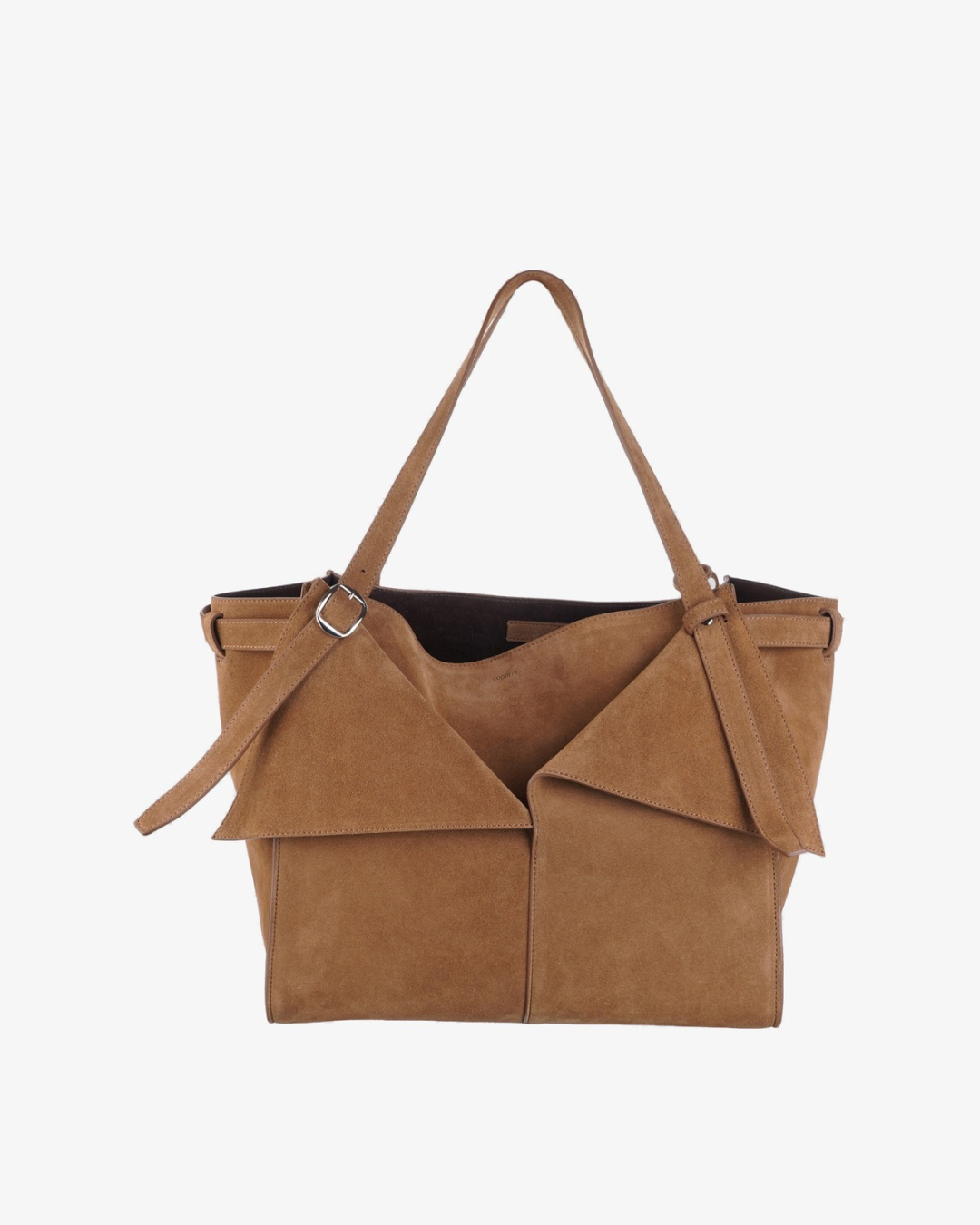COPERNI Torba COPBA126F6049/PL26 SUEDE ERGONOMIC TOTE BROWN — glavna fotografija