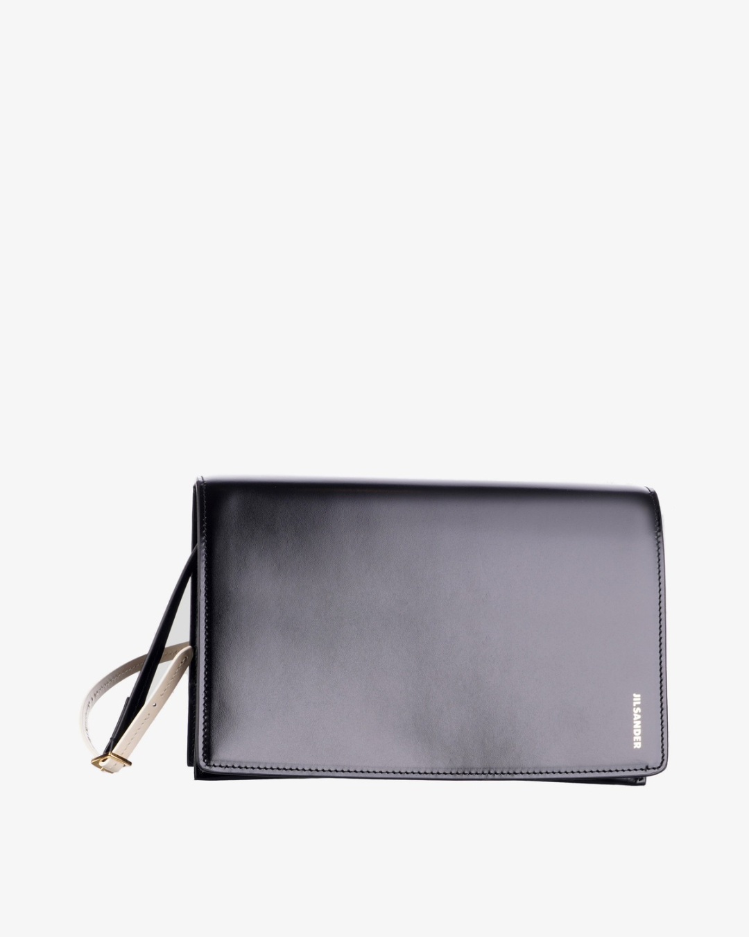 JIL SANDER Torba J08ZH0100 FILE SM 011 BLACK/PL26 — glavna fotografija