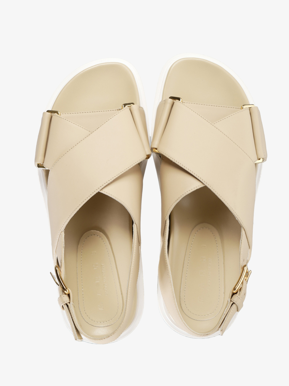 MARNI Sandale FBMS015701/PL25 WHEAT — foto 4