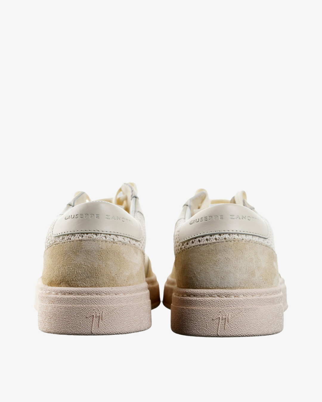 GIUSEPPE ZANOTTI Patike RM60013-001/PL26 VELOUR PANNA — foto 3