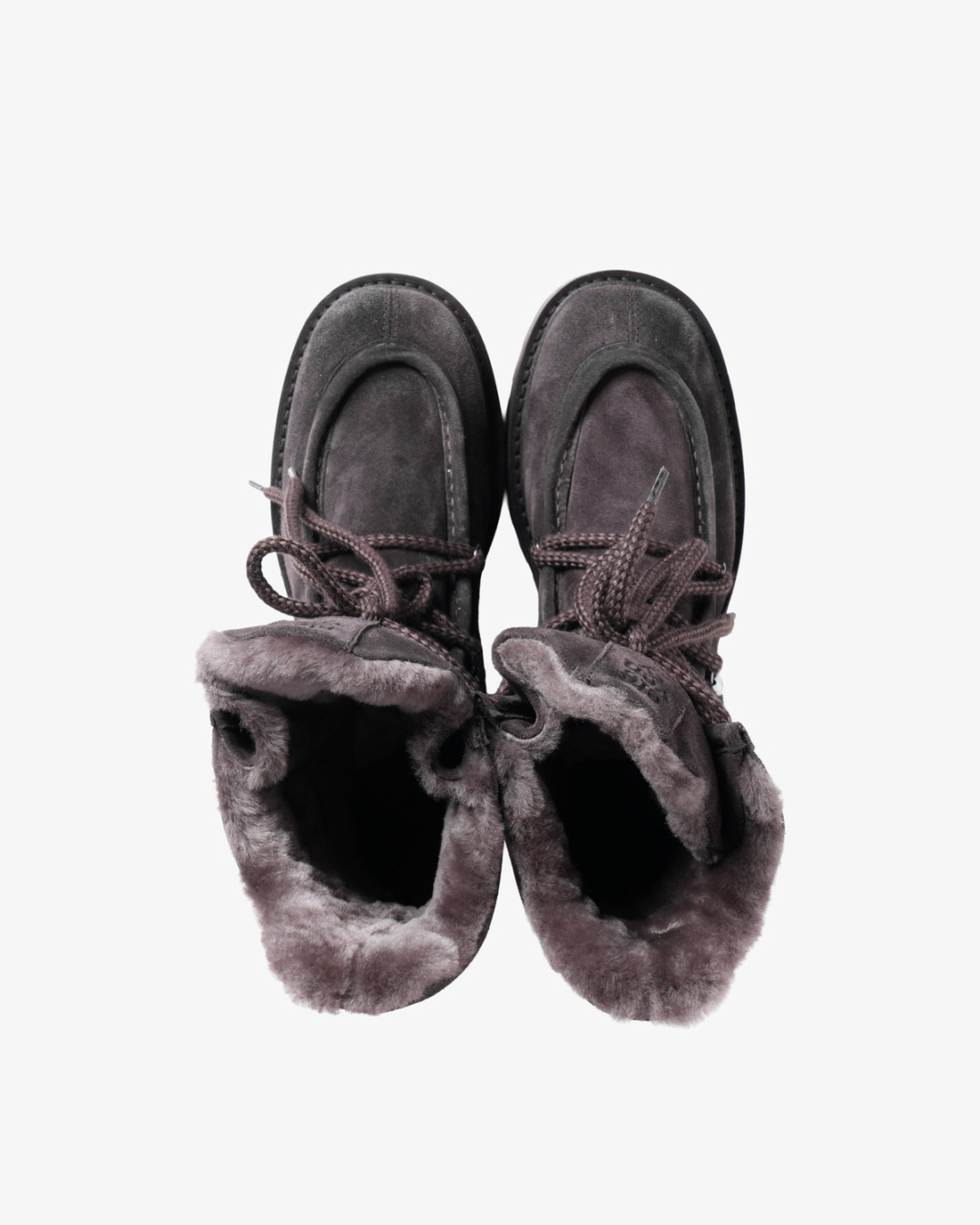 Eleventy Čizme N82SCAN16 - SCA0N064-117 BOOTS WITH SHEARLING - AMETISTA/JZ26 — foto 4
