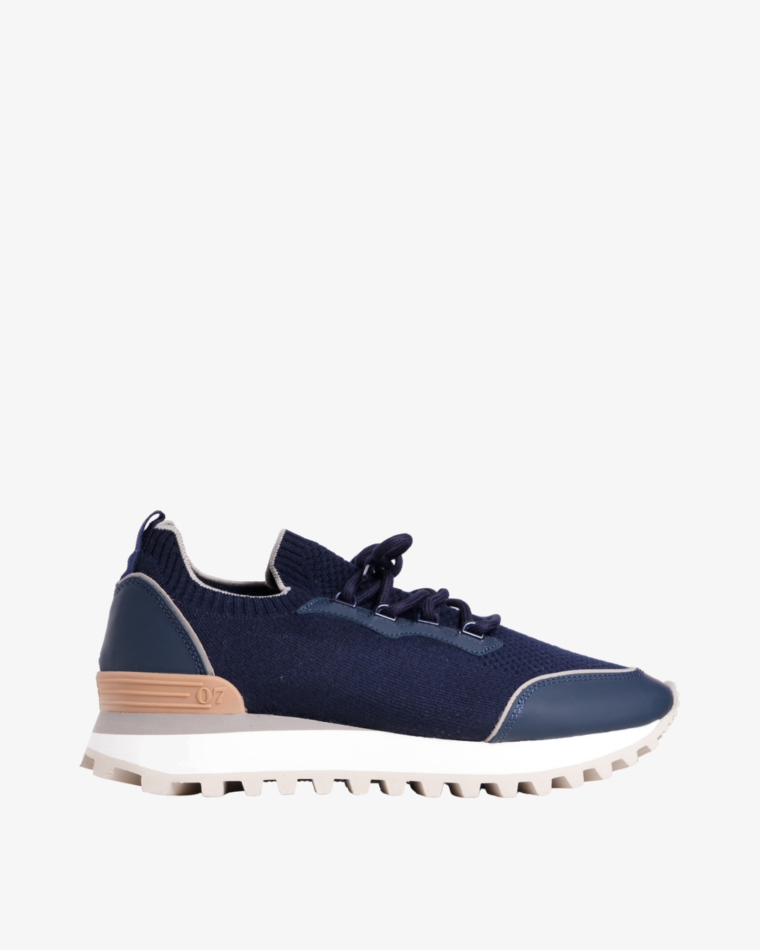 Eleventy Patike N77SCNN04 SCA0N035 SCARPA TRAINER BLU, BLU E TORTORA/JZ26 — glavna fotografija