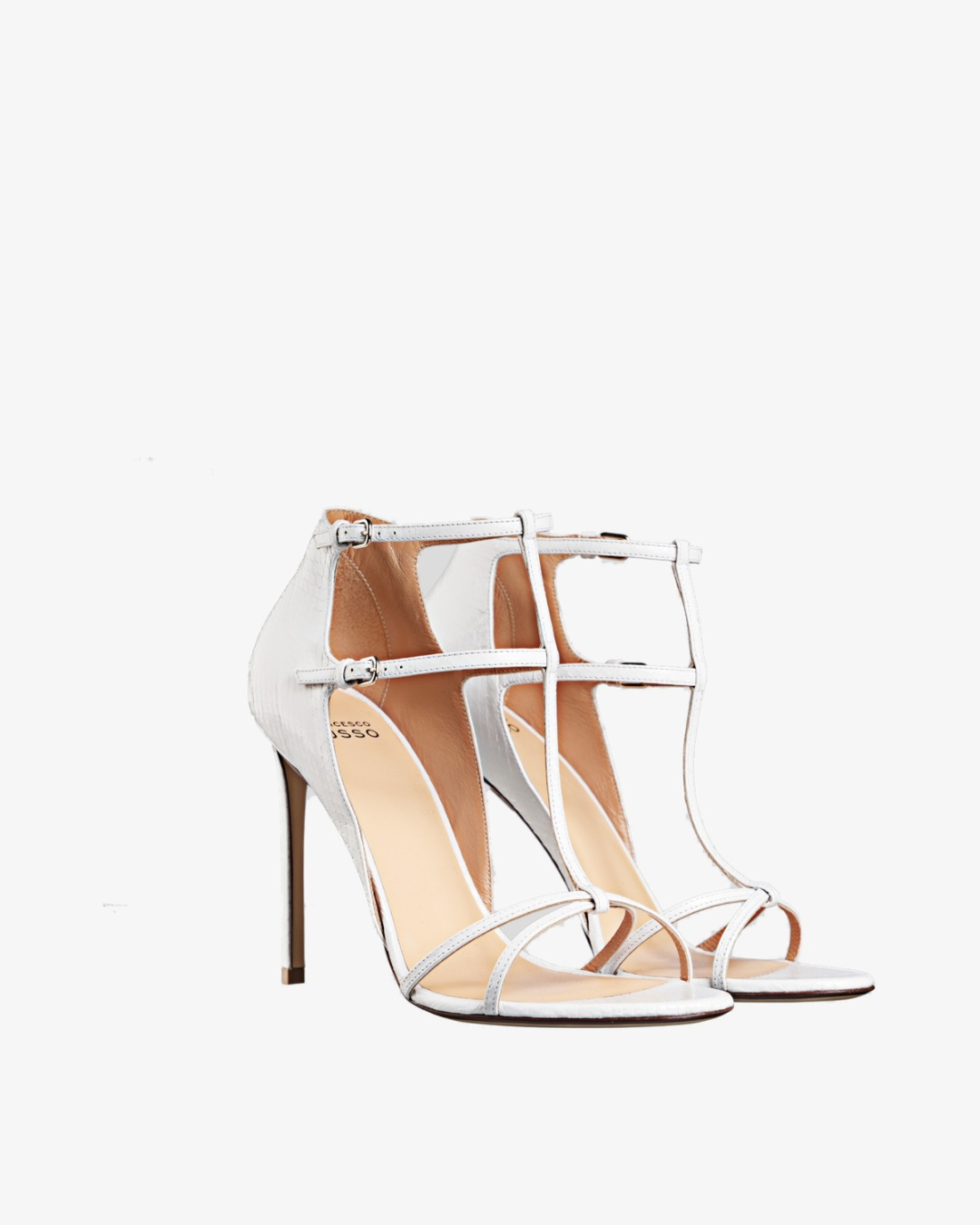 FRANCESCO RUSSO Sandale R1S948/PL24 WHITE — foto 2