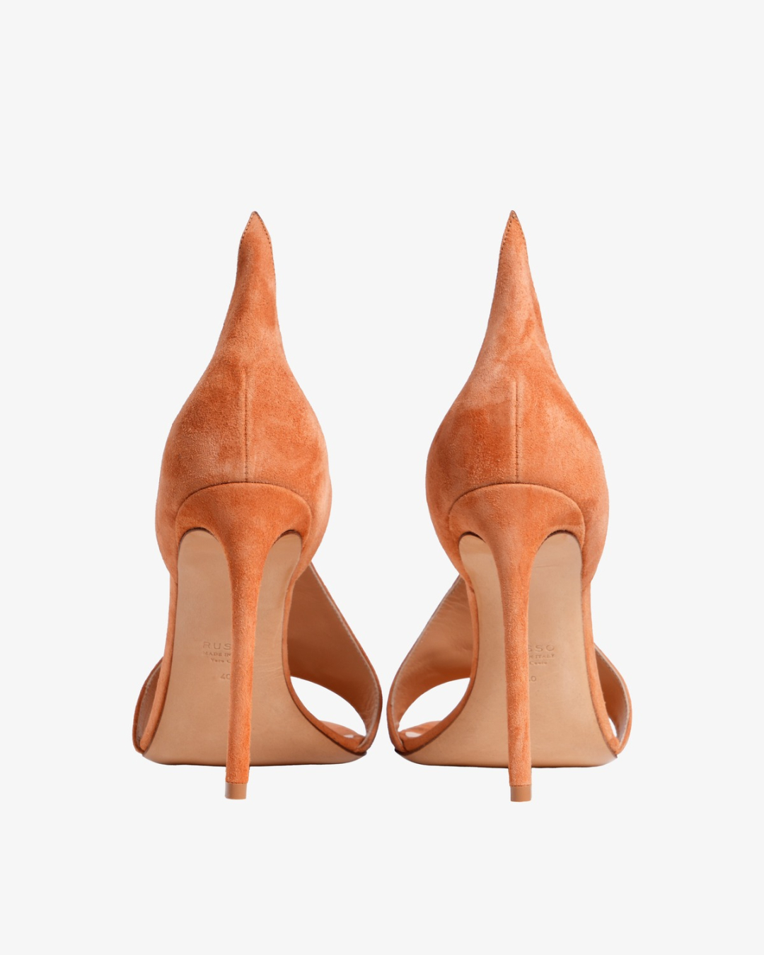 FRANCESCO RUSSO Sandale R1S087 SUEDE PUMPKIN/JZ26 — foto 3