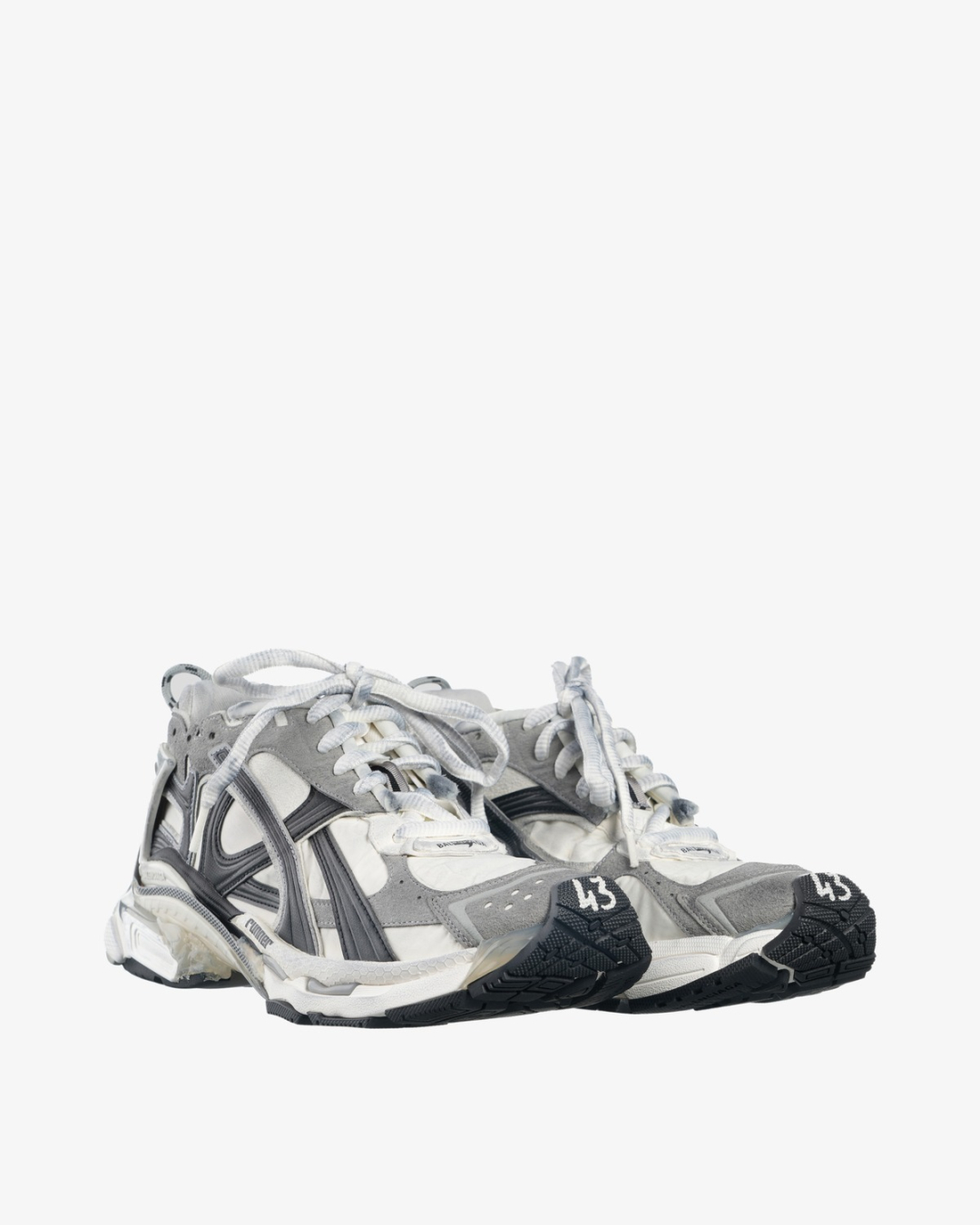 BALENCIAGA Patike 772774/JZ25 GREY/WHITE/BLACK — foto 2