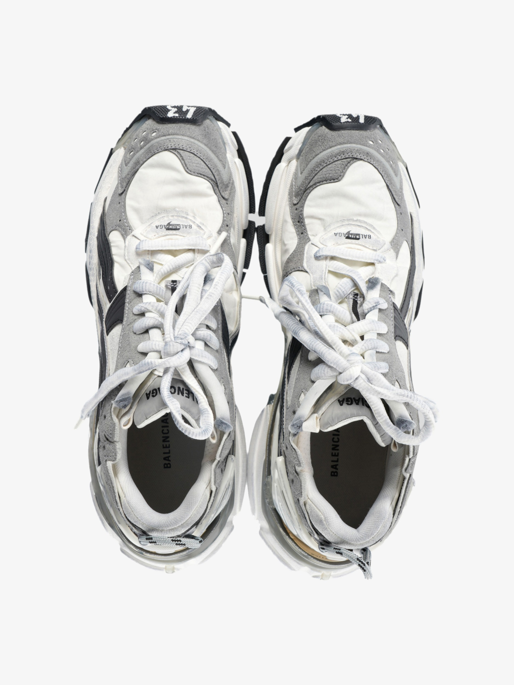 BALENCIAGA Patike 772774/JZ25 GREY/WHITE/BLACK — foto 4