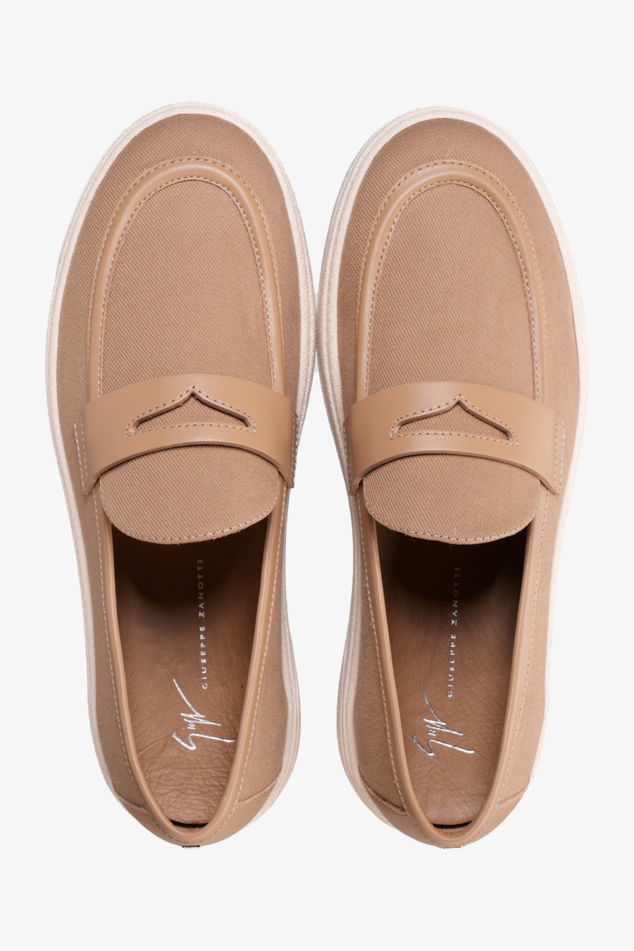 GIUSEPPE ZANOTTI Cipele RM50025-004/SS26 MOCASSIN PICKAGNO BEIGE — foto 4