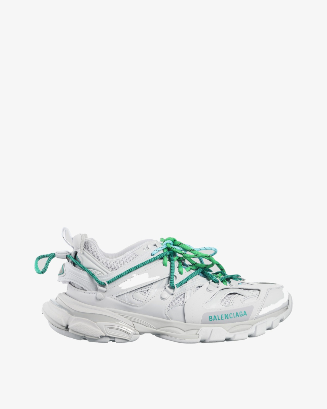 BALENCIAGA Patike 800592/JZ25 GREY/GREEN /BLUE — glavna fotografija