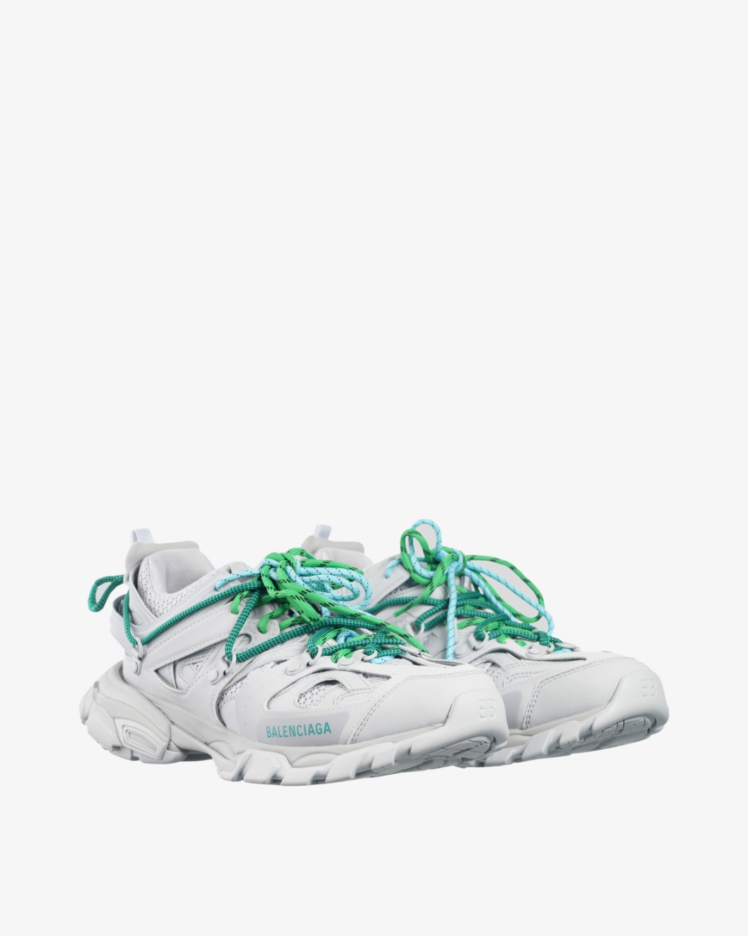 BALENCIAGA Patike 800592/JZ25 GREY/GREEN /BLUE — foto 2