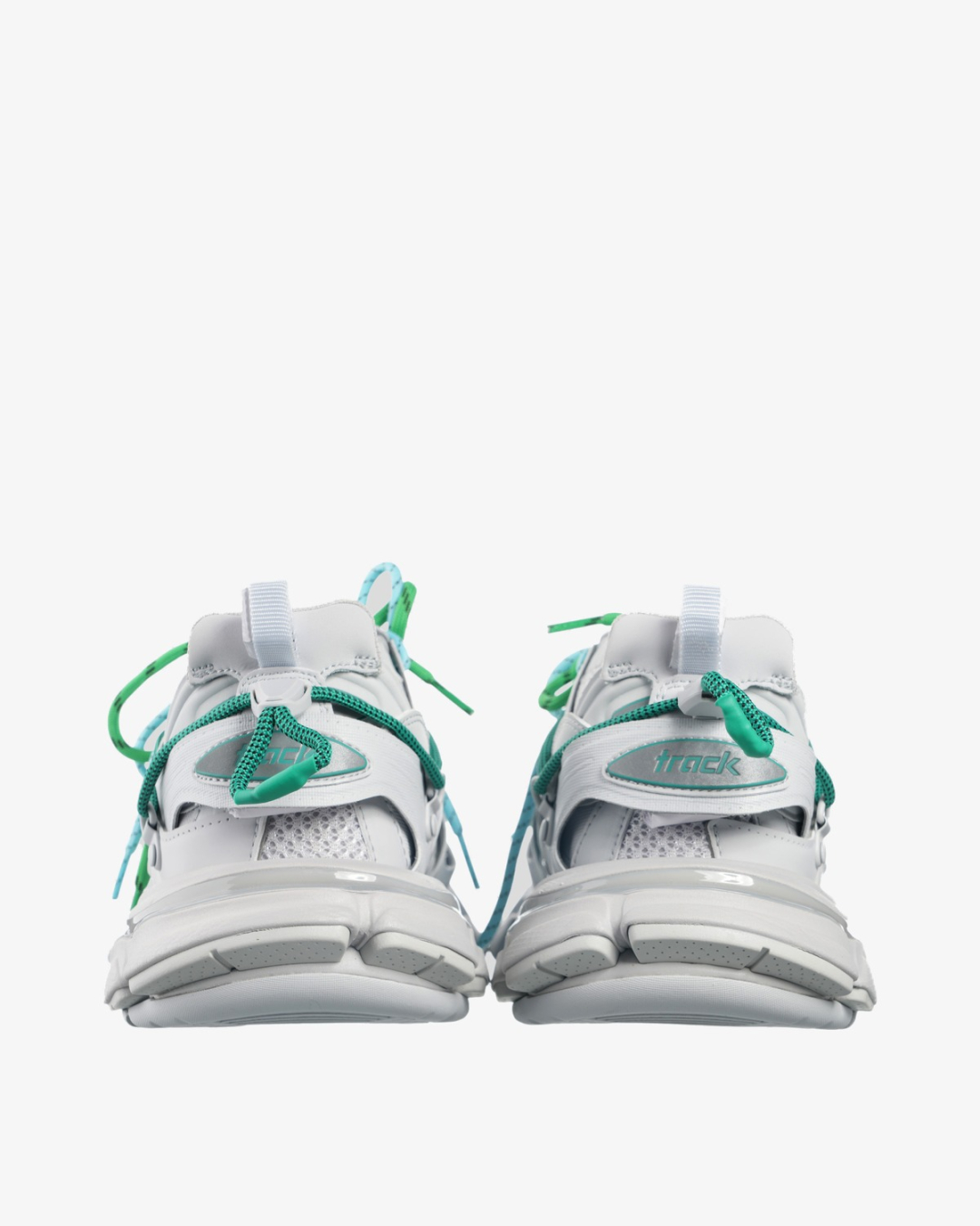 BALENCIAGA Patike 800592/JZ25 GREY/GREEN /BLUE — foto 3