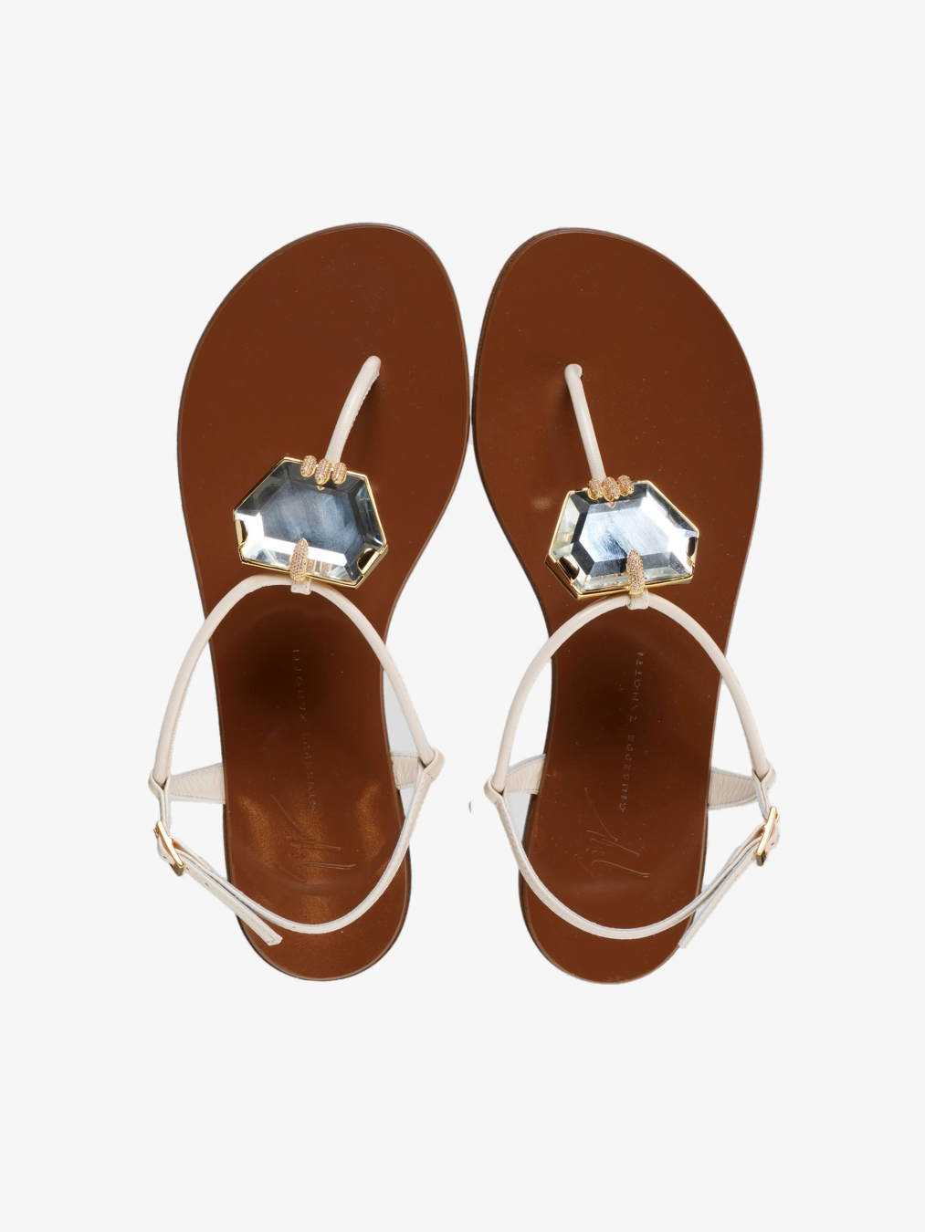 GIUSEPPE ZANOTTI Sandale E600018-003/PL26 FLAT SANDAL MUSE INSOMNIA 003 — foto 4