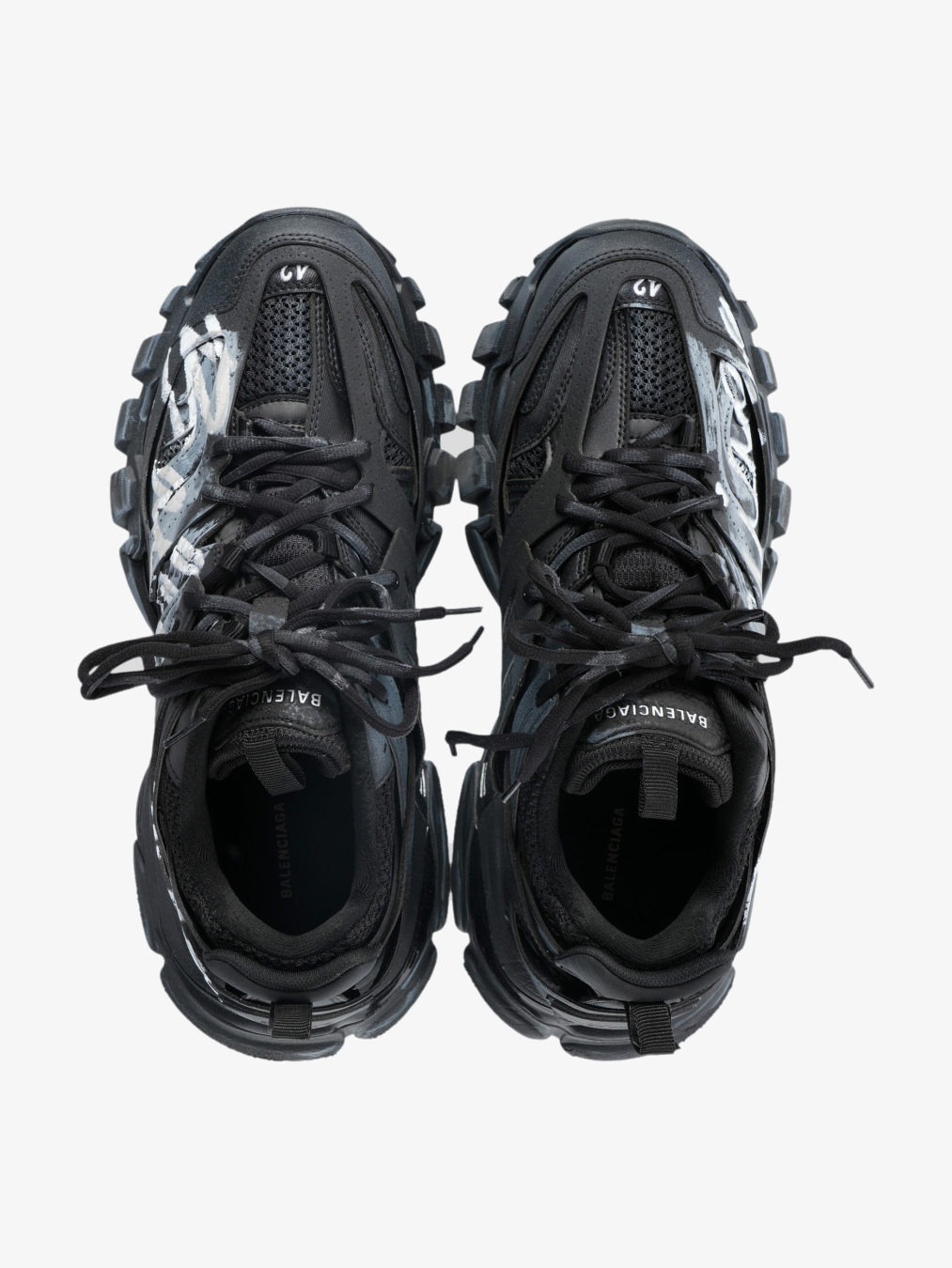 BALENCIAGA Patike 542023/JZ25 BLACK / WHITE — foto 4