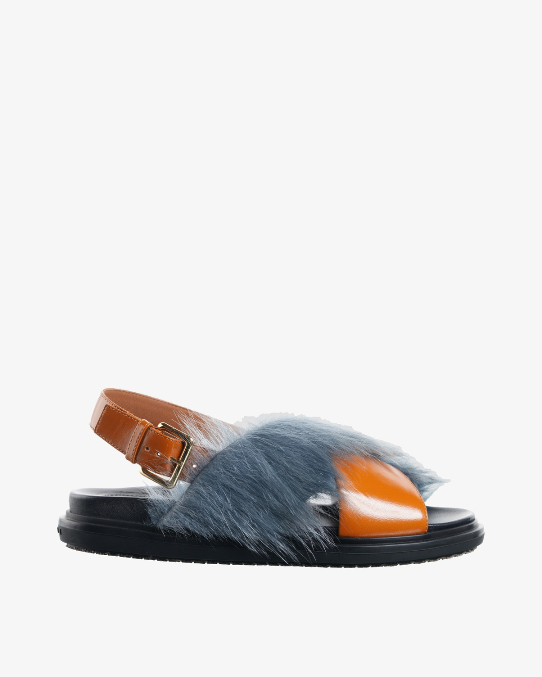 MARNI Sandale FBMS018101 P7614 ZP083/PL26 HONEY/LIGHT BLUE — glavna fotografija