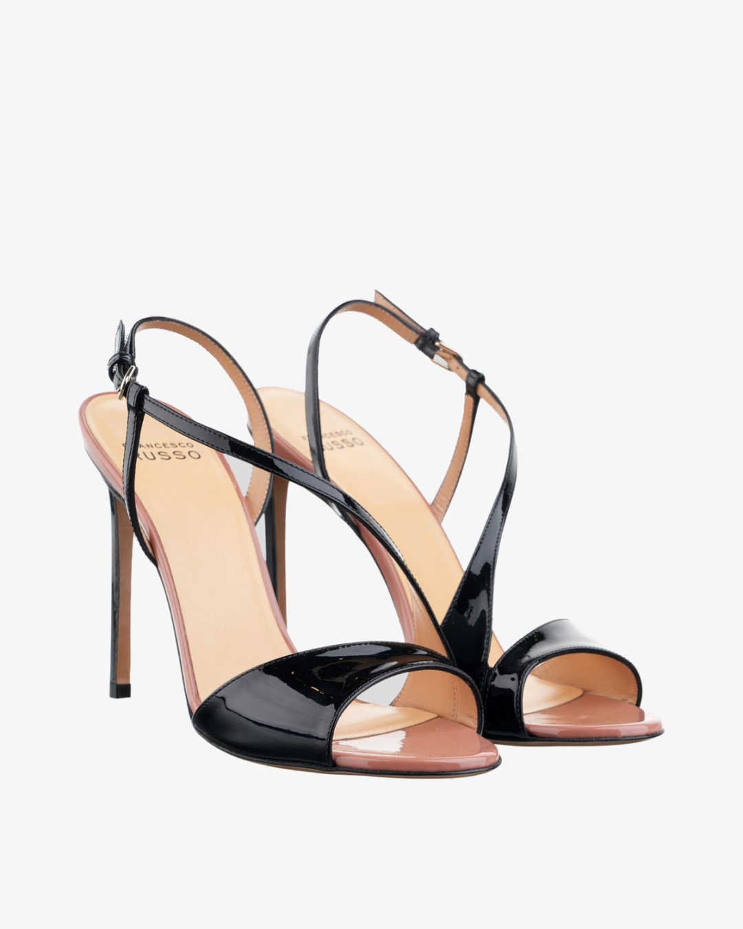 FRANCESCO RUSSO Sandale R1S1026/PL26 BLACK — foto 2