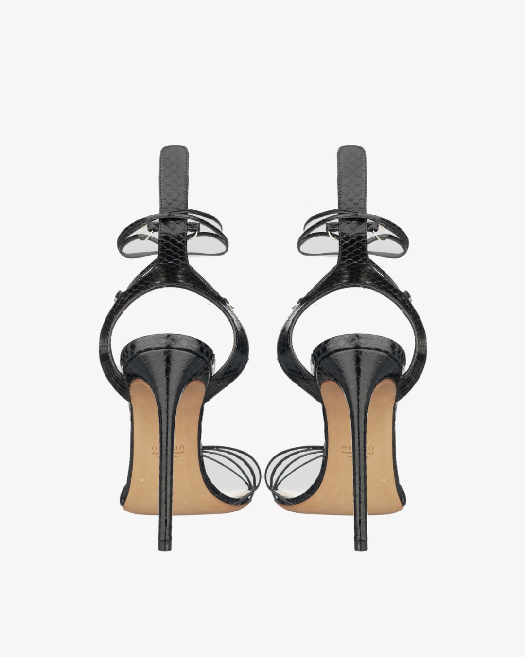 FRANCESCO RUSSO Sandale R1S990/PL25 BLACK — foto 3