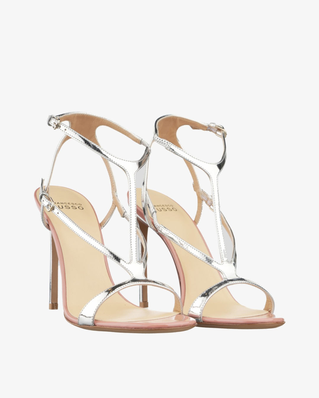 FRANCESCO RUSSO Sandale R1S995/PL25 SILVER — foto 2