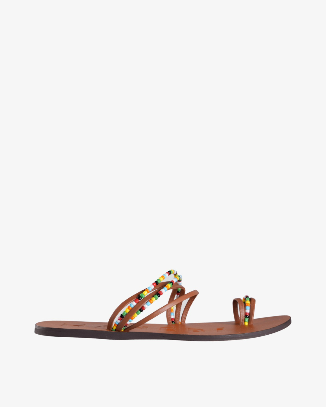 MANEBI Sandale I 3.1 Y0/PL26 tan toe ring — glavna fotografija