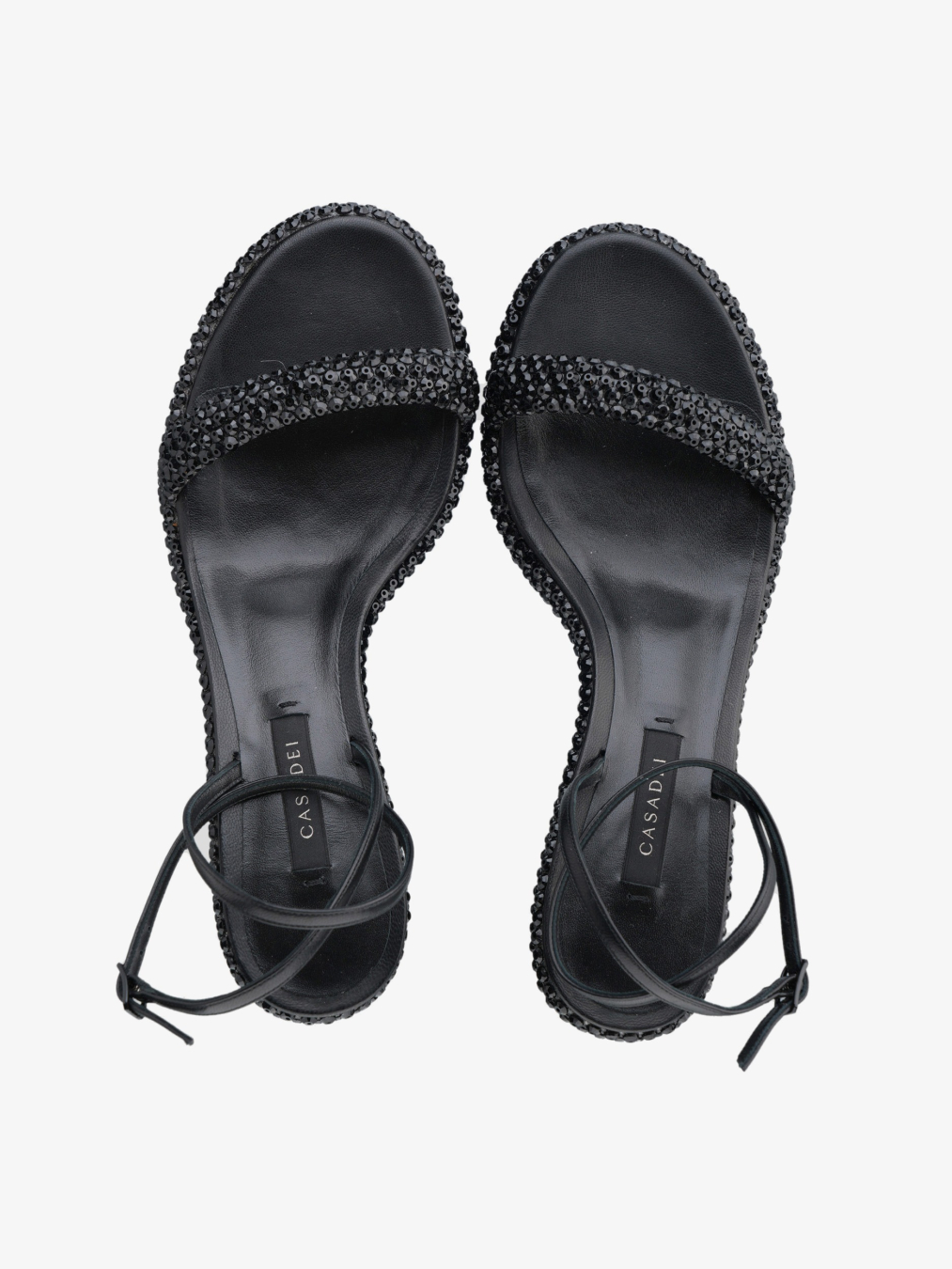 CASADEI Sandale 1L435B050HT0579A850/PL26 SIRIO+NAPPA VIP - BLACK+NERO — foto 4