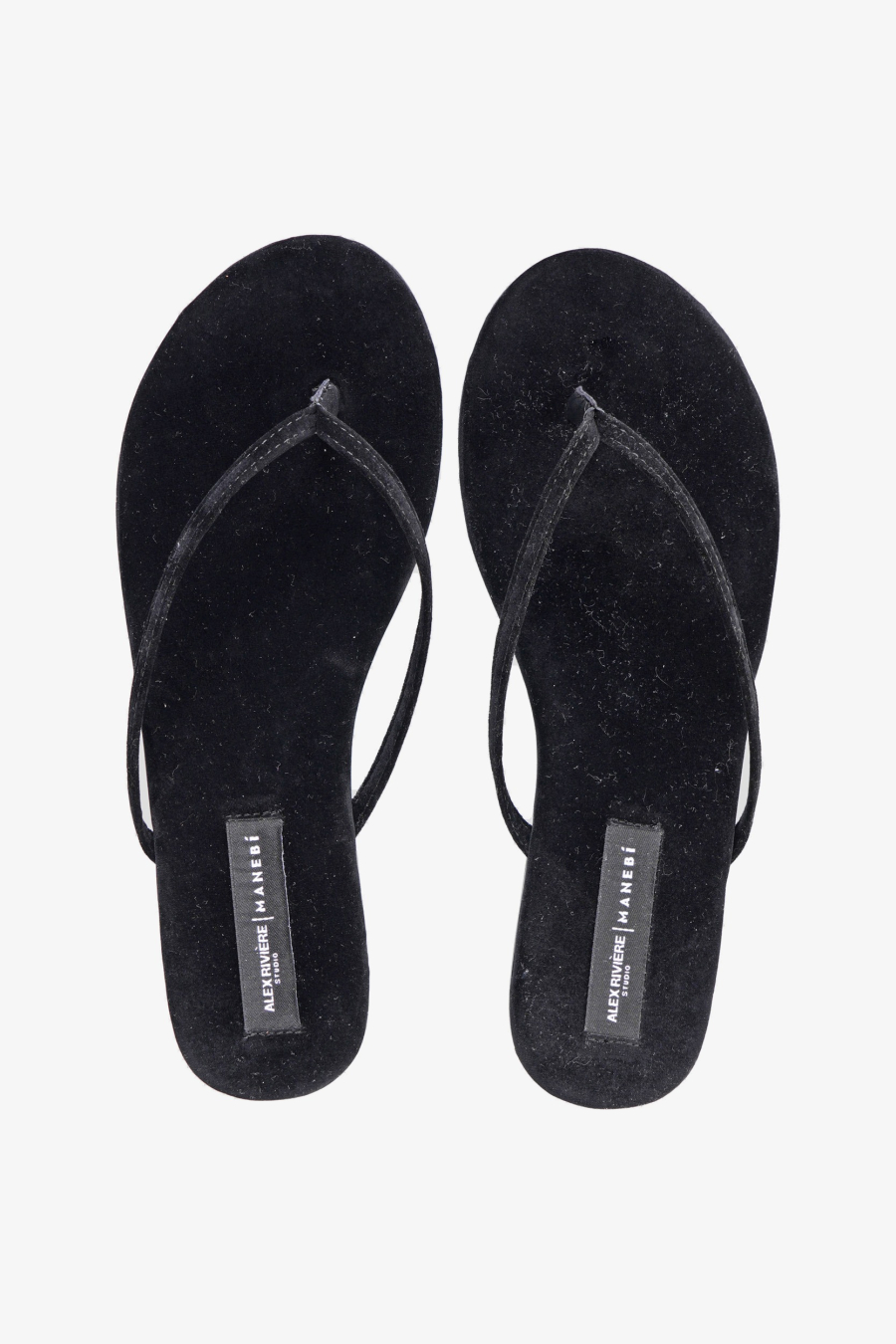 MANEBI Papuče M 5.8 Y0/PL26 black — foto 4