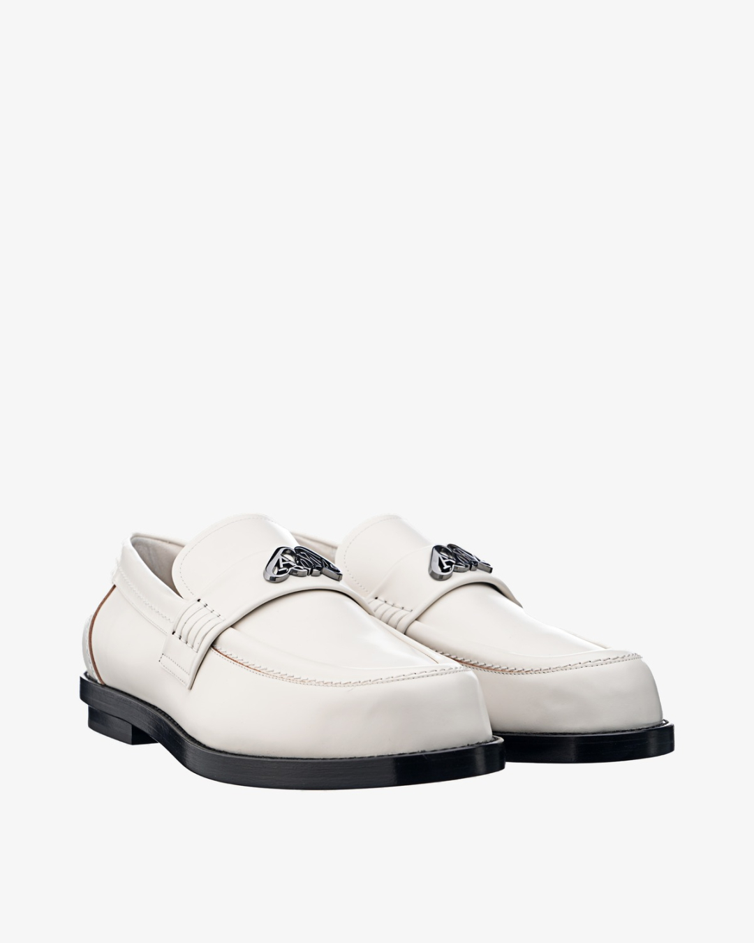 ALEXANDER MCQUEEN Cipele 777805/PL24 CHALK/GUNMETAL — foto 2