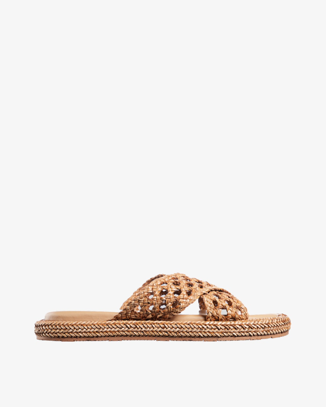CASADEI Papuče 1M362/PL24  NATUR/TOFFEE — glavna fotografija