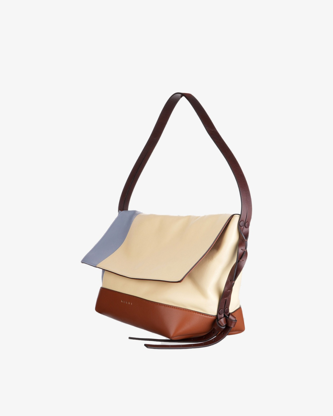 MARNI Torba SBMP0282U0/PL26 POD BAGUETTE TRICOLOR ZP188 SMOKE BLUE/PEARL/MOCA — foto 2