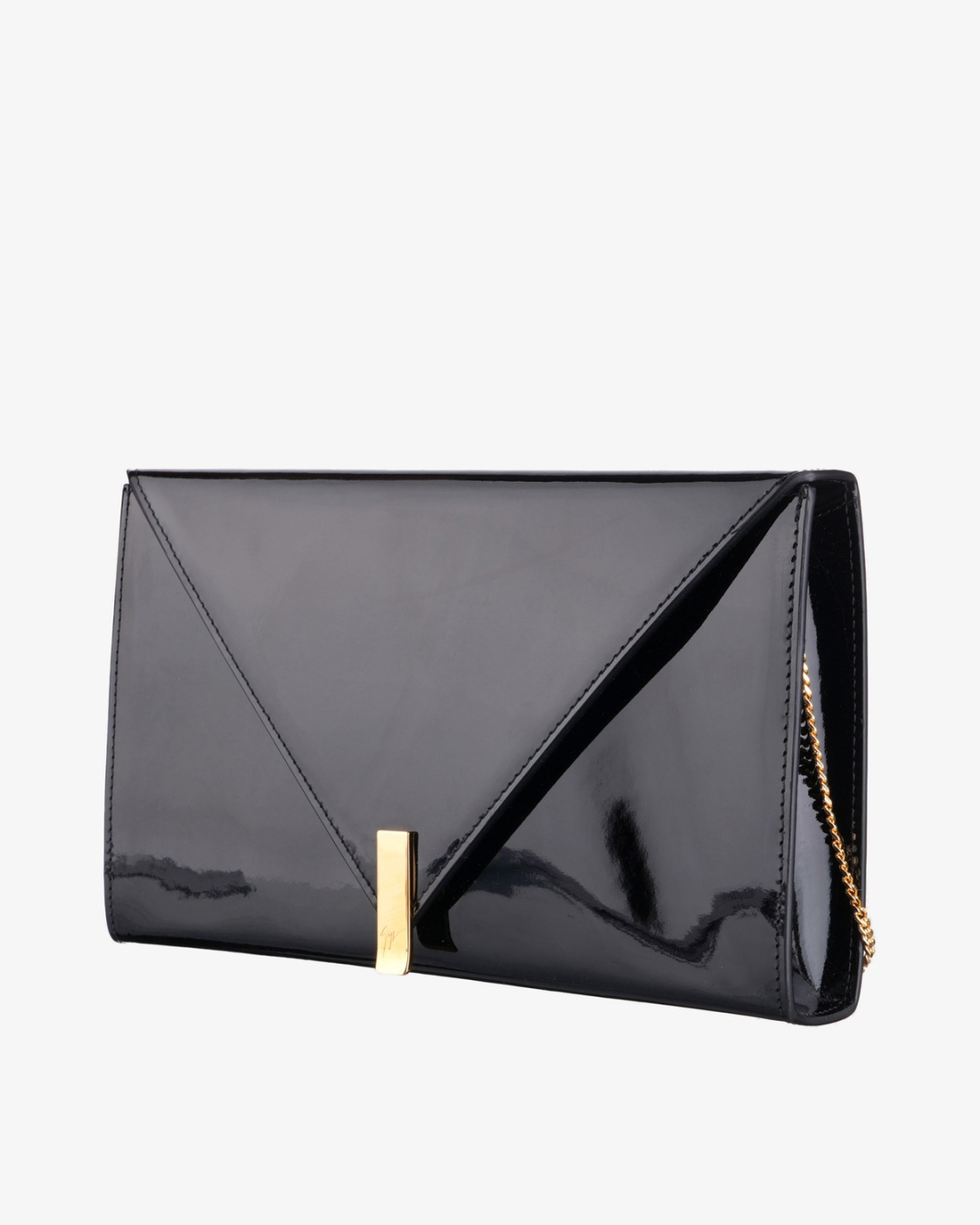 GIUSEPPE ZANOTTI Torba EB60001-003/SS26 CLUTCH VERNCIE VAGUE NERO 003 — foto 2