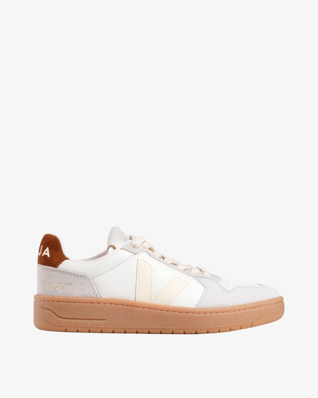VEJA Patike VE3321733B410 V-82 LEATHER PURE_CALCAIRE_COGNAC/JZ26 — glavna fotografija