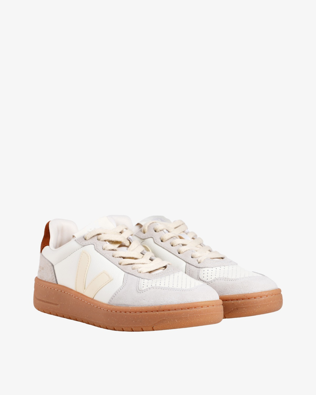 VEJA Patike VE3321733A360 V-82 LEATHER PURE_CALCAIRE_COGNAC/JZ2 — foto 2