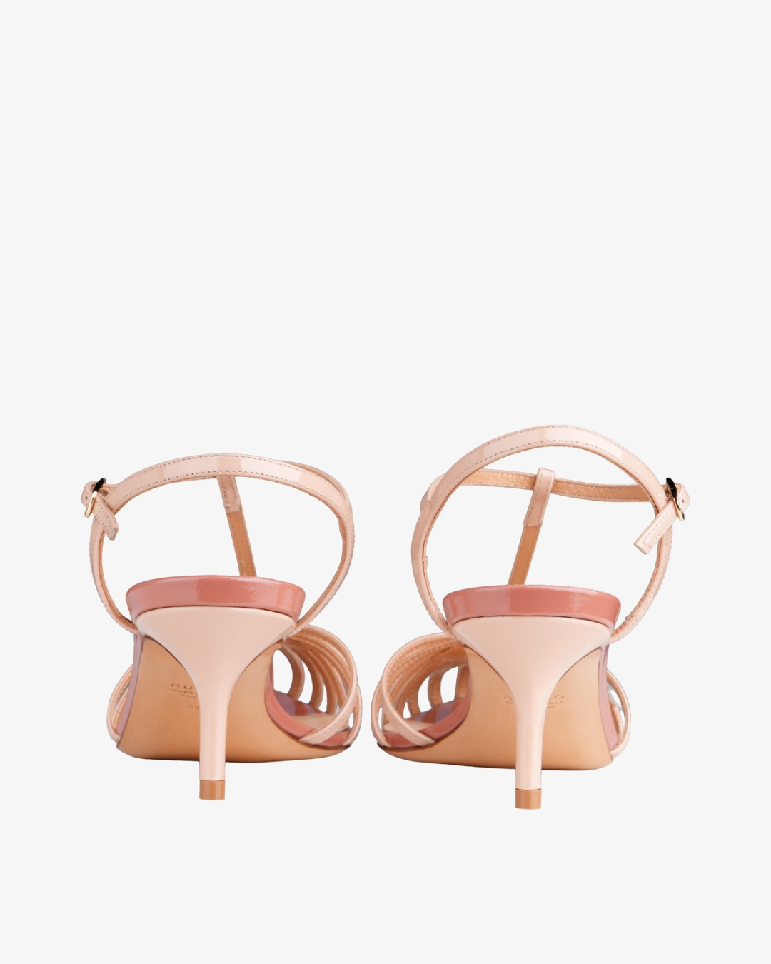FRANCESCO RUSSO Sandale R1S503 CACHEMIRE PATENT POWDER/JZ26 — foto 3