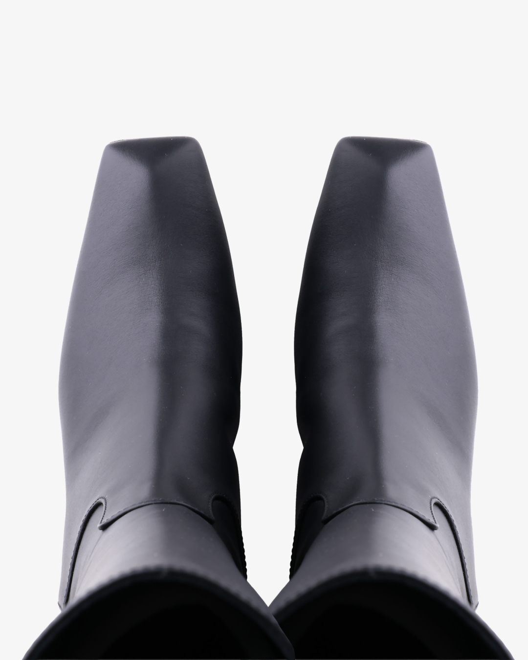 SERGIO ROSSI Čizme B16641MMVN13110 Boot-95 BLACK 1000/JZ26 — foto 4
