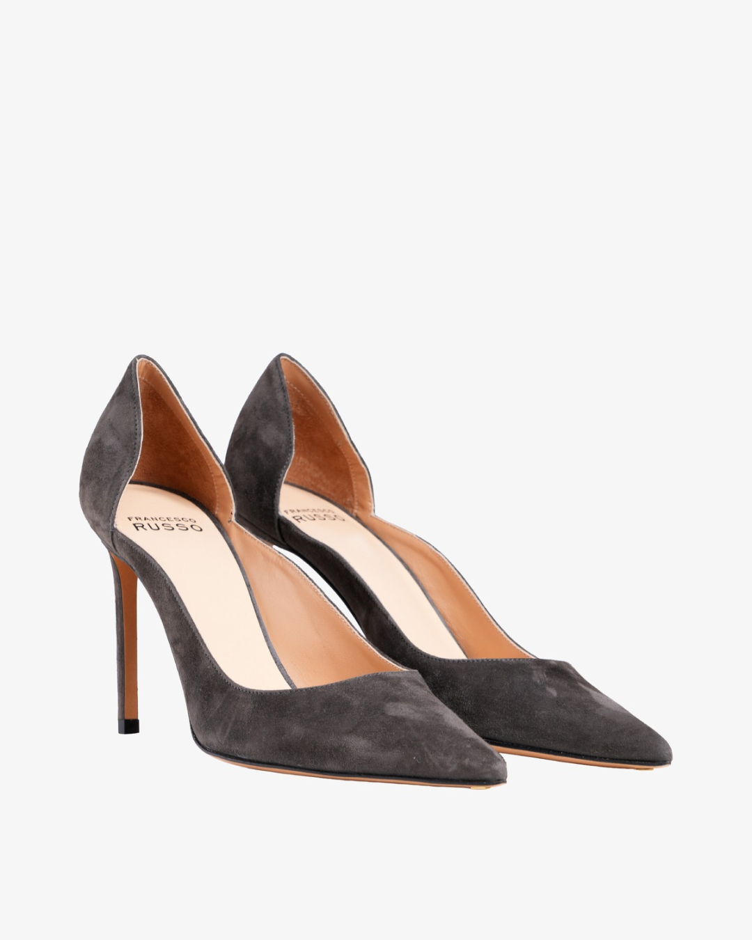 FRANCESCO RUSSO Cipele R1P961 SUEDE SMOKE/JZ26 — foto 2
