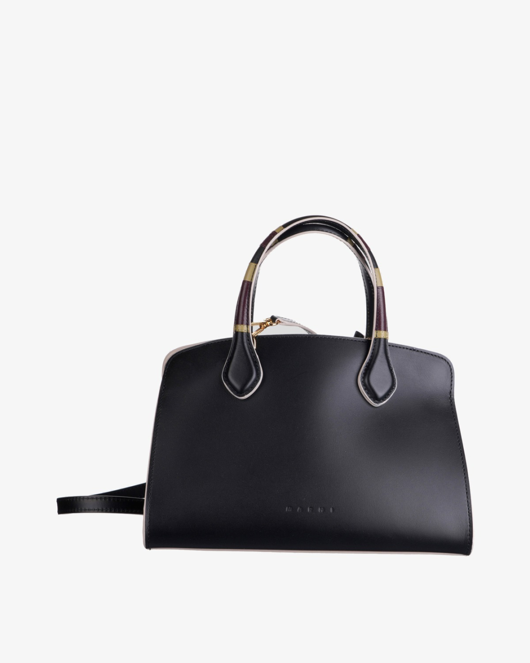MARNI Torba BMMP0175A0/PL26 OVERLAP SMALL 00N99 BLACK — glavna fotografija