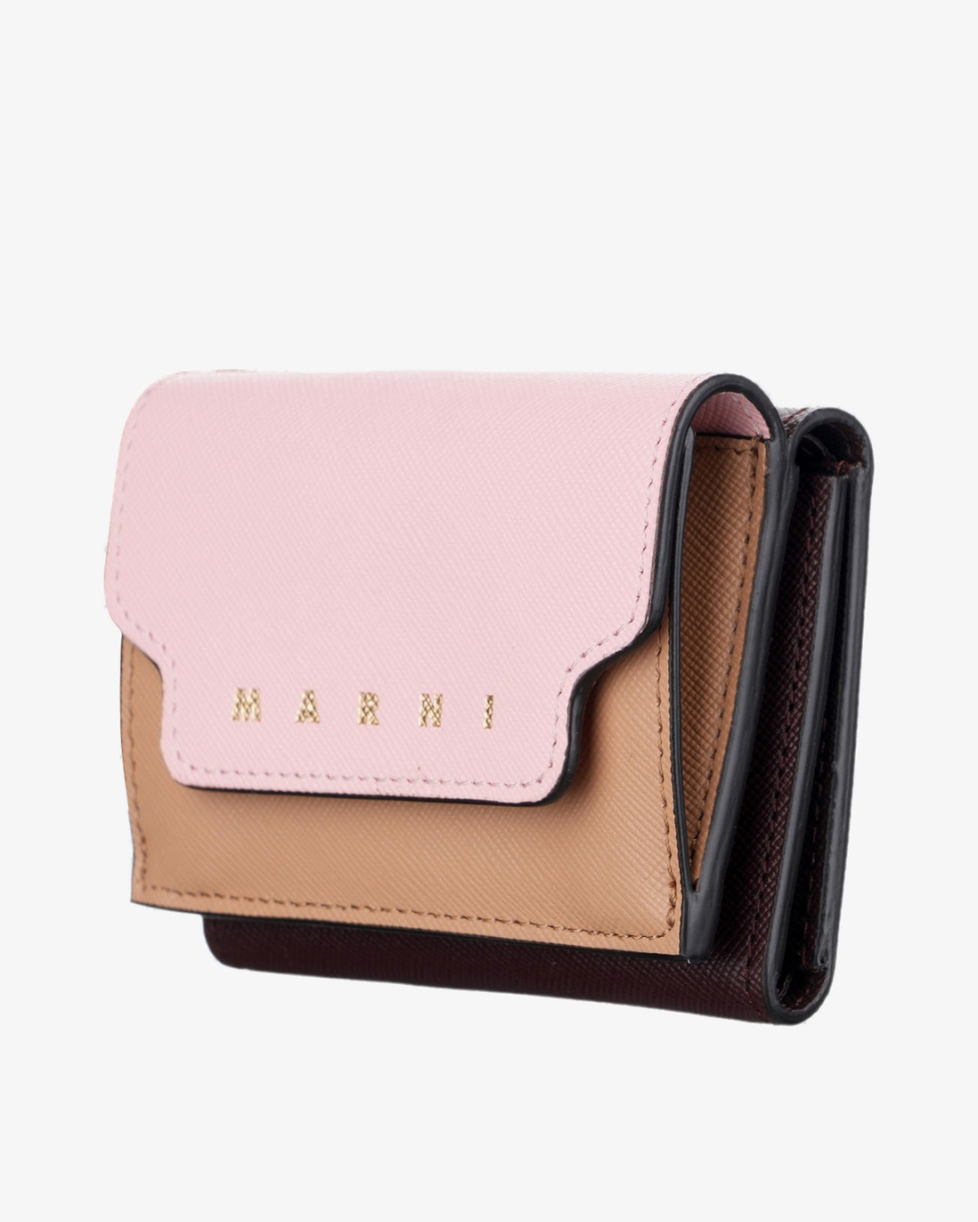 MARNI Novčanik PFMO0125U1 LV520 ZP059/PL26 ROSE/ POMPEI /CHOCOLATE — foto 2