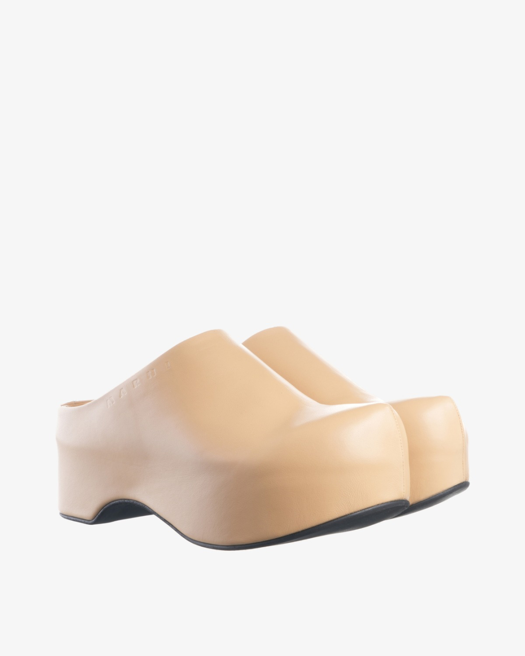 MARNI Papuče SBMS009704/JZ24 BEIGE — foto 2