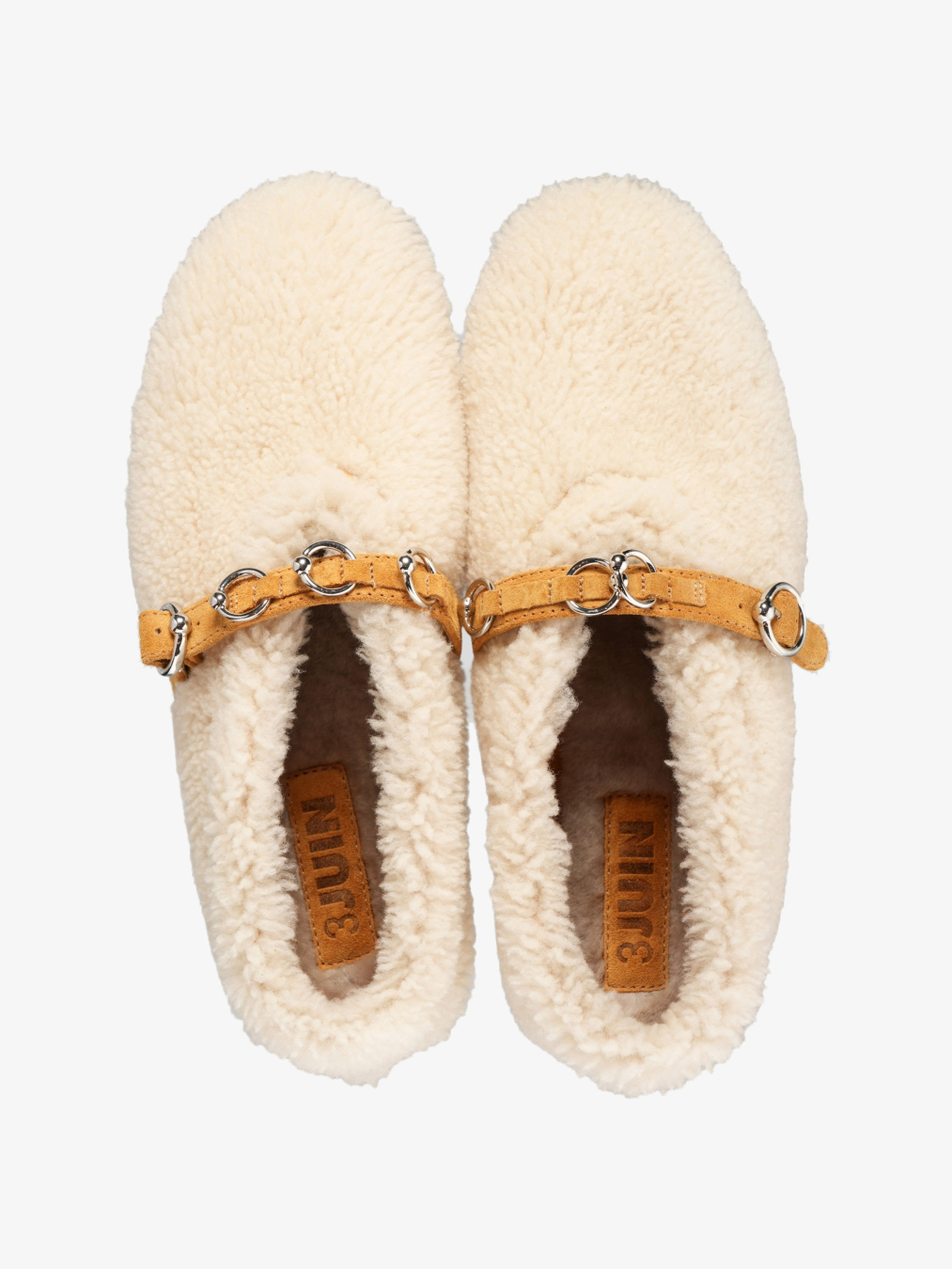 3JUIN Cipele 326W2004/JZ25 SHEARLING NATURE — foto 4