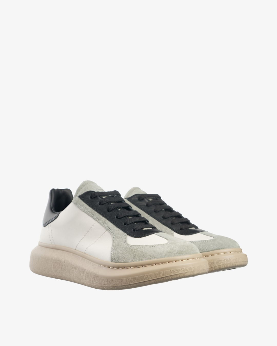 ALEXANDER MCQUEEN Patike 807882/PL25 OFF WHITE/ GREY/BLACK — foto 2
