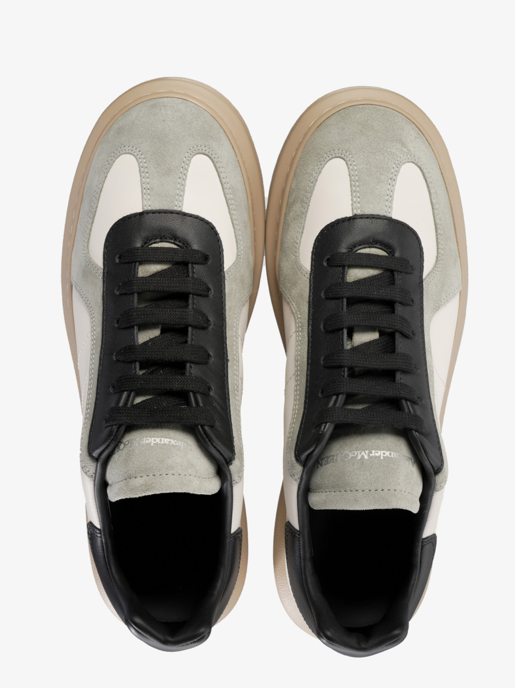 ALEXANDER MCQUEEN Patike 807882/PL25 OFF WHITE/ GREY/BLACK — foto 4
