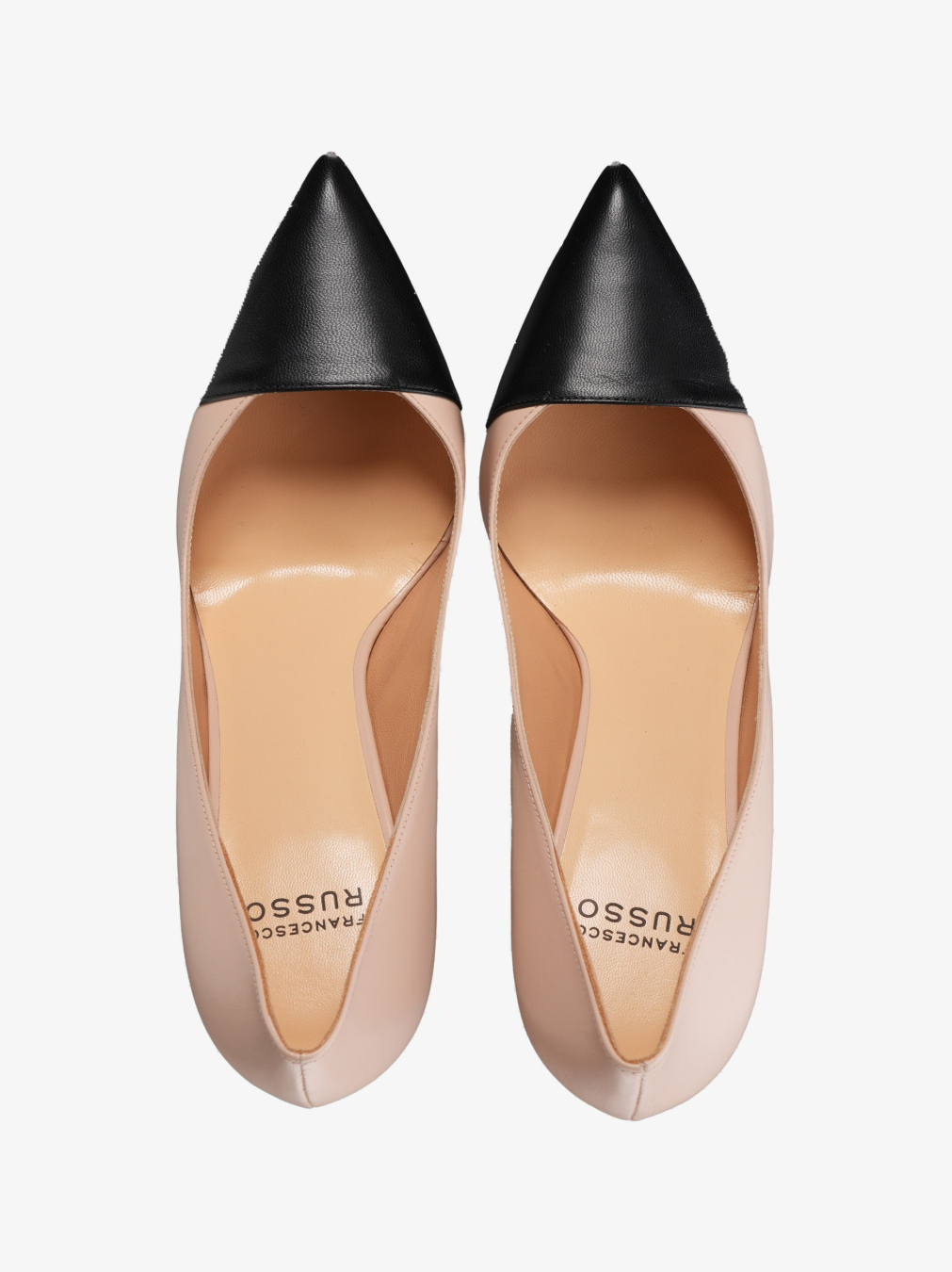 FRANCESCO RUSSO Cipele R1P945/JZ24 BLACK NUDE — foto 4