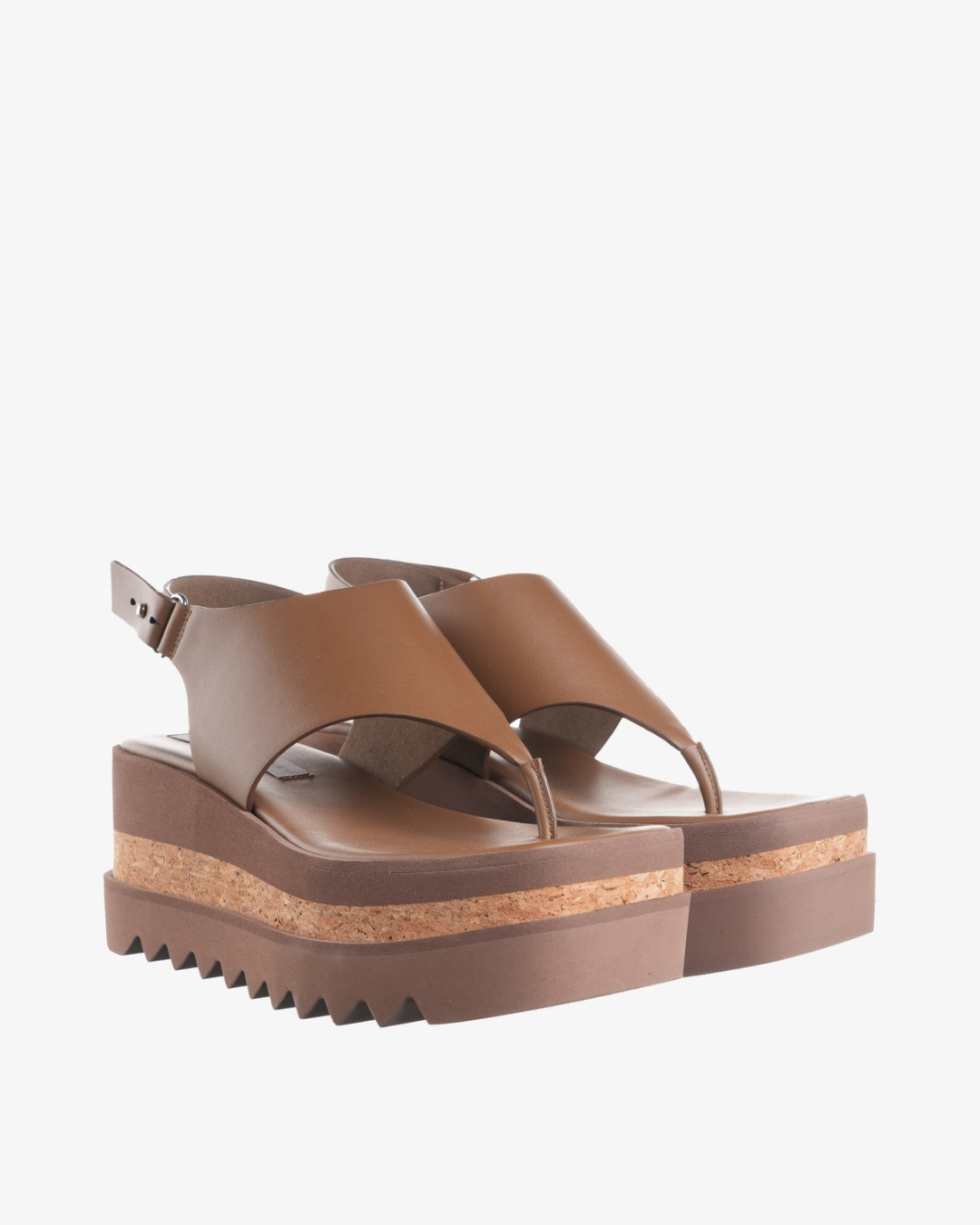 STELLA MCCARTNEY Sandale 810393/pl24  HAZELNUT — foto 2