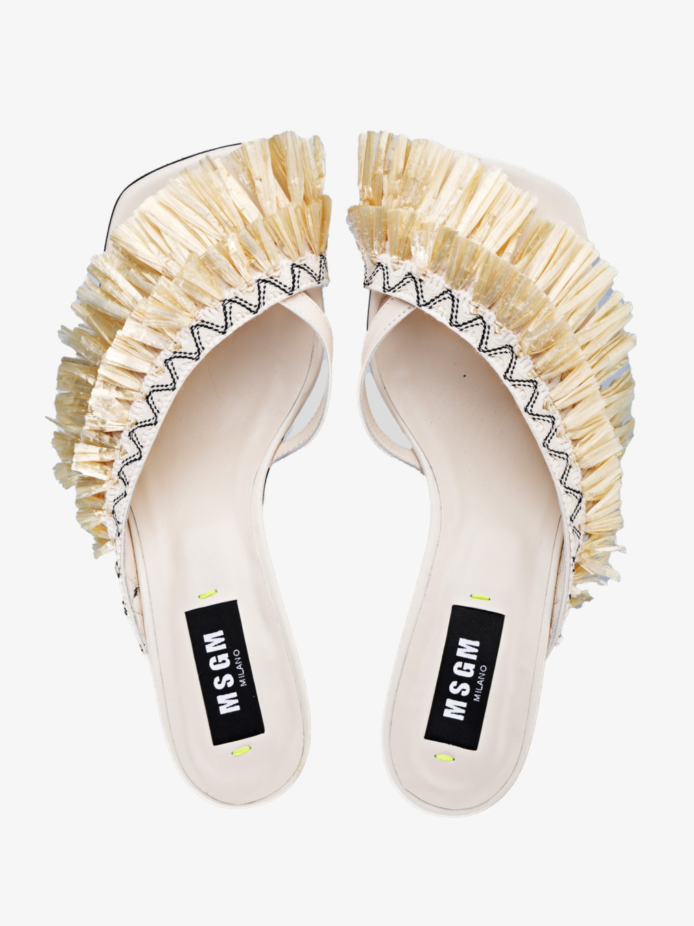 MSGM Papuče MDS802/PL24 BEIGE — foto 4