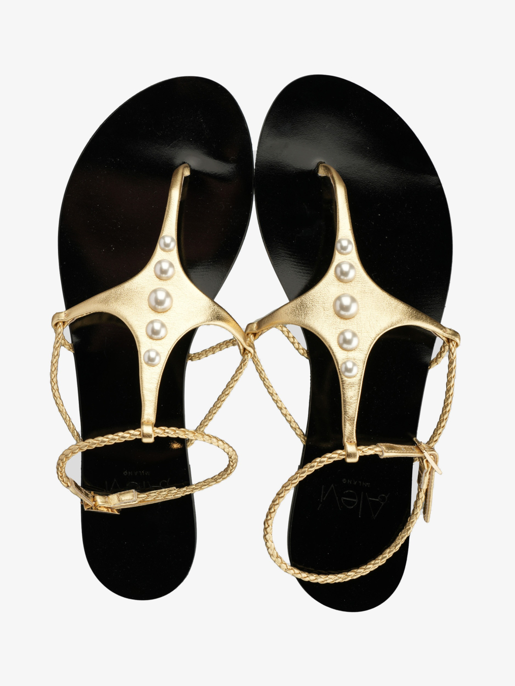 ALEVI Sandale IL25SD002/PL25 GOLD — foto 4