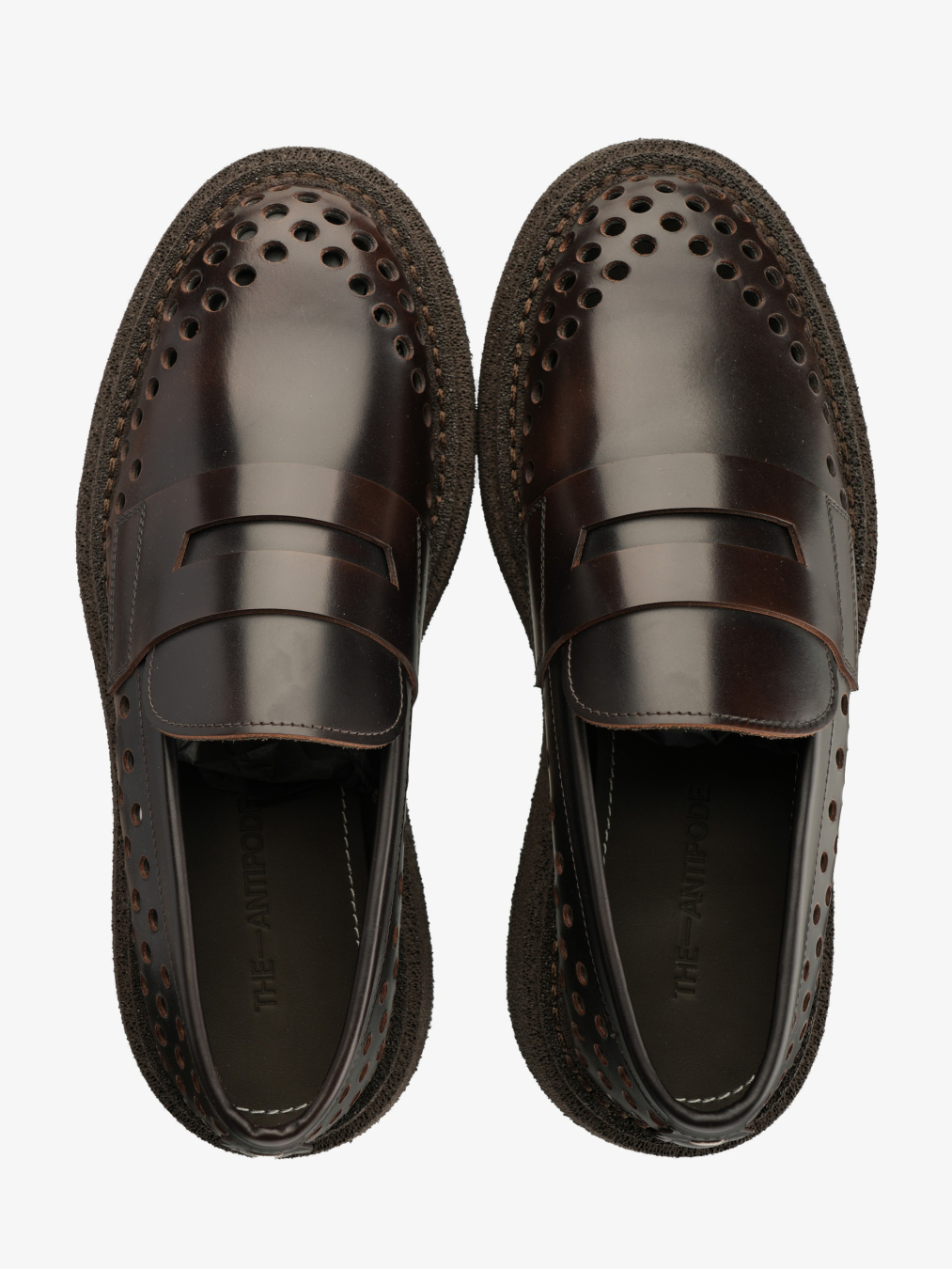 ANTIPODE Cipele VICTOR 711/PL25 DARK BROWN — foto 4