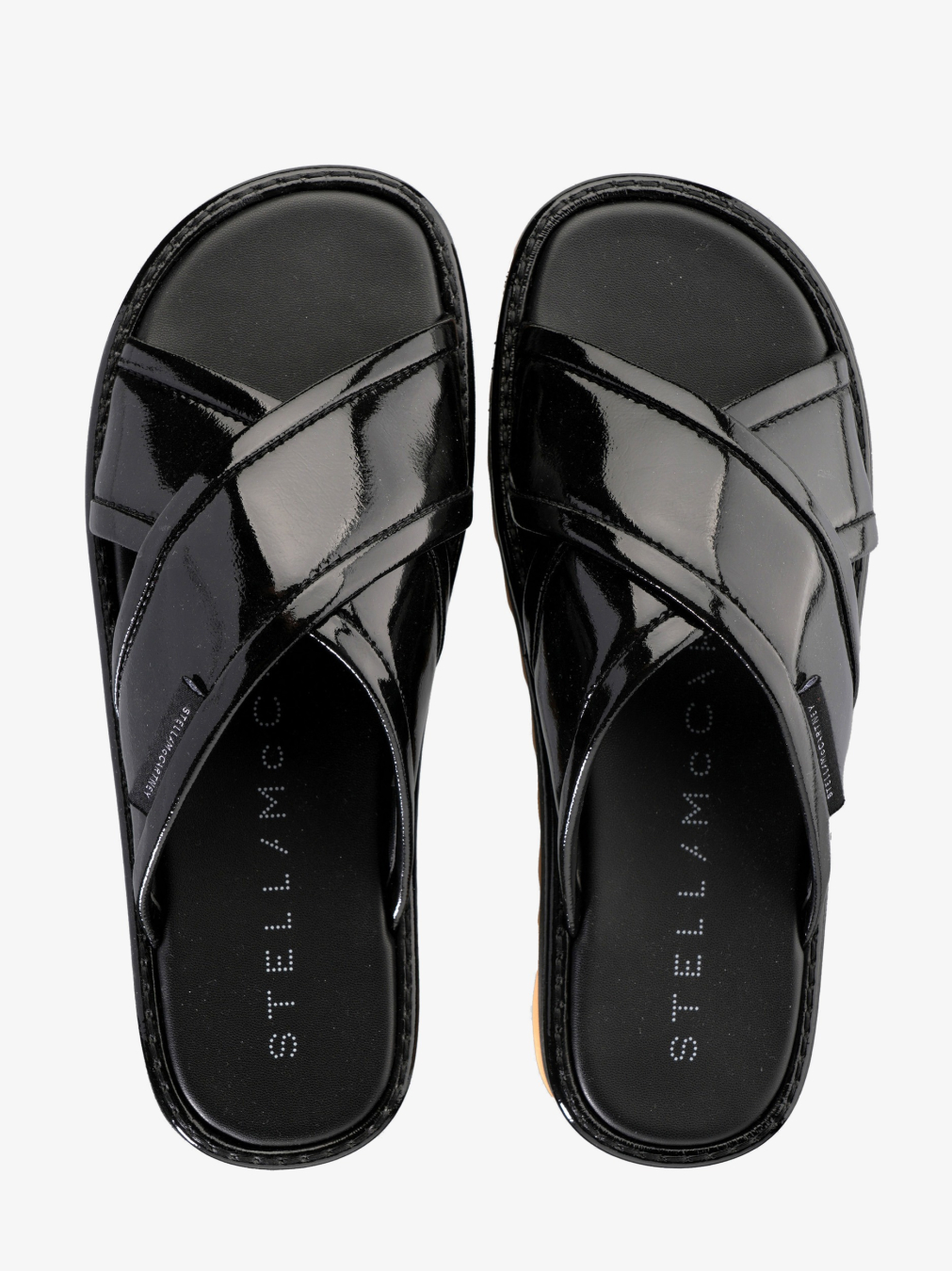 STELLA MCCARTNEY Papuče 810489/PL25 Black — foto 4