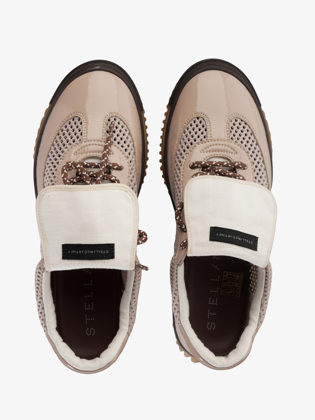 STELLA MCCARTNEY Patike 810494/PL25 Pink/Beige — foto 4