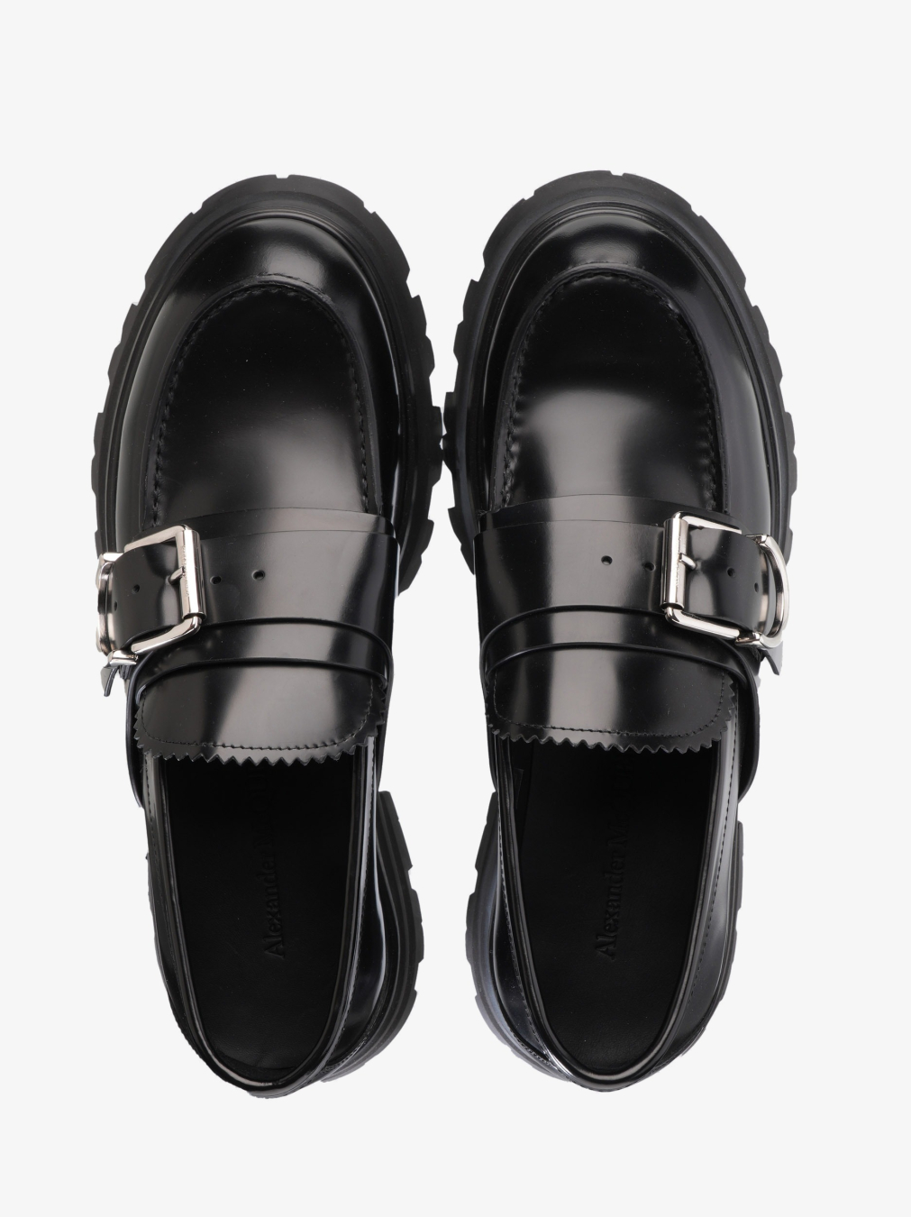 ALEXANDER MCQUEEN Cipele 794477/JZ24 BLACK/SILVER — foto 4
