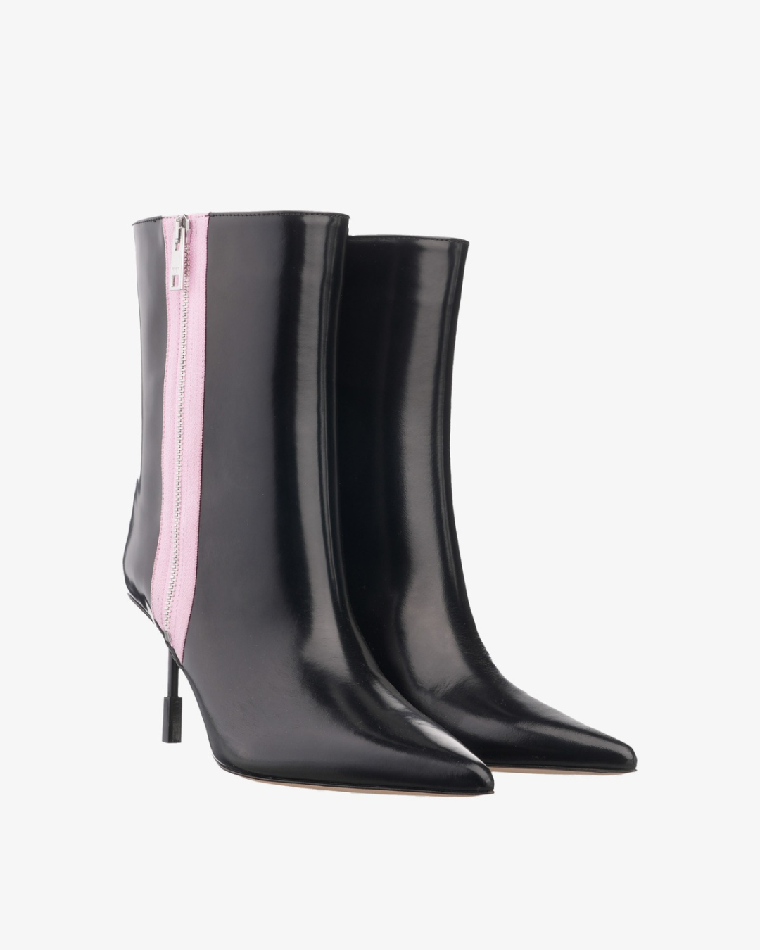 MSGM Čizme MDS935/JZ24 PINK/BLACK — foto 2